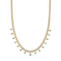 18K COLLAR ORO AMARILLO LAGRIMAS 42CM