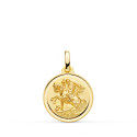 18K MEDALLA ORO AMARILLO SAN JORGE BISEL 16 MM 18K MEDALLA ORO AMARILLO SAN JORGE BISEL 16 MM