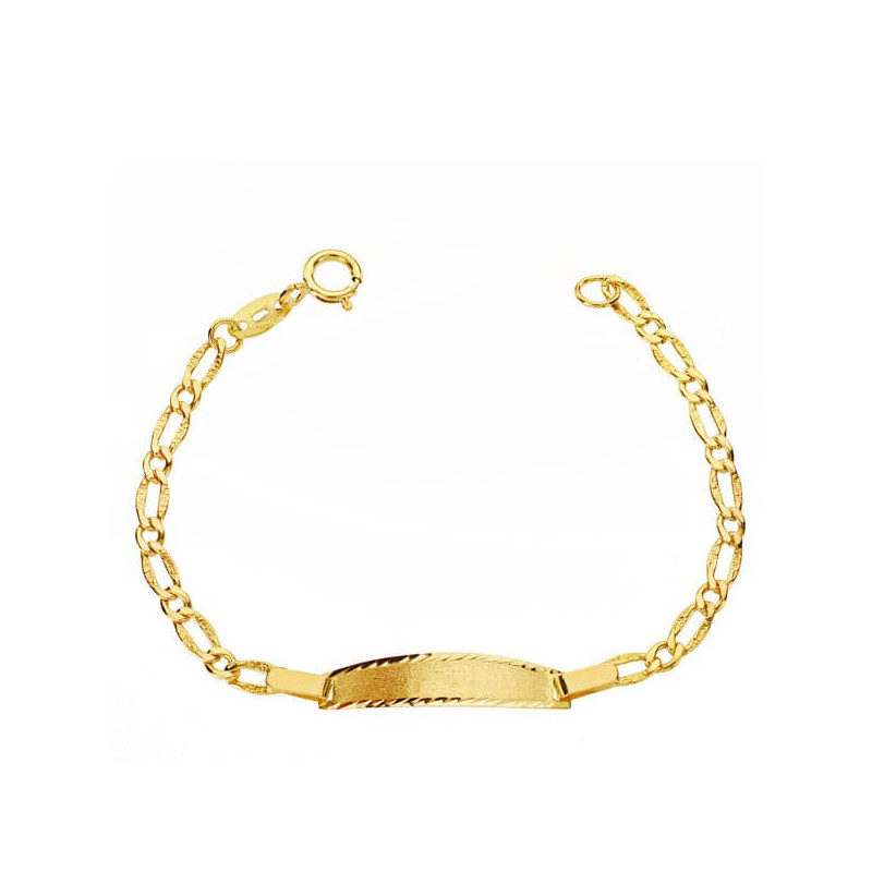 18K PULSERA ESCLAVA ORO AMARILLO CARTIER 12CM 2.5 MM