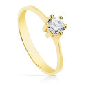 18K SOLITARIO ORO AMARILLO CIRCONITA 5 MM 18K SOLITARIO ORO AMARILLO CIRCONITA 5 MM