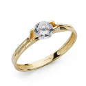 18K SOLITARIO ORO AMARILLO CIRCONITA 18K SOLITARIO ORO AMARILLO CIRCONITA