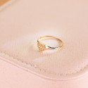 18K SELLO ORO AMARILLO MUJER CABEZA CORAZON CON CIRCONITA 9X8 MM C. AMOR