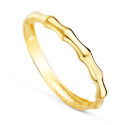 18K SORTIJA ORO AMARILLO LISA TRAMOS BAMBÚ. ANCHO: 2MM 18K SORTIJA ORO AMARILLO LISA TRAMOS BAMBÚ. ANCHO: 2MM