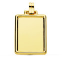 9K PLACA CHAPA ORO AMARILLO BRILLO CON BORDE 31X23 MM 9K PLACA CHAPA ORO AMARILLO BRILLO CON BORDE 31X23 MM