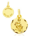 9K HOROSCOPO ORO AMARILLO 13 MMACUARIO
