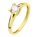 18K SOLITARIO ORO AMARILLO CIRCONITA 5 MM 18K SOLITARIO ORO AMARILLO CIRCONITA 5 MM