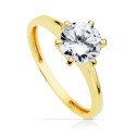 18K SOLITARIO ORO AMARILLO 7 MM 18K SOLITARIO ORO AMARILLO 7 MM
