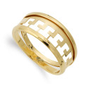 18K SORTIJA ORO AMARILLO MOTIVOS CALADOS. ANCHO: 9 M 18K SORTIJA ORO AMARILLO MOTIVOS CALADOS. ANCHO: 9 M