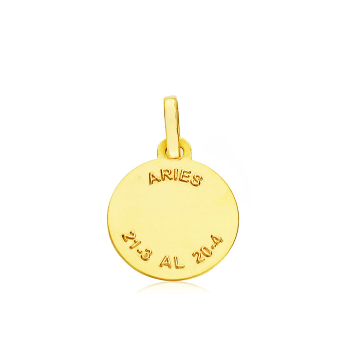 18K HOROSCOPO ORO AMARILLO ARIES 13 MM
