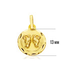 18K HOROSCOPO ORO AMARILLO ARIES 13 MM 18K HOROSCOPO ORO AMARILLO ARIES 13 MM