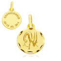 18K HOROSCOPO ORO AMARILLO CAPRICORNIO 13 MM 18K HOROSCOPO ORO AMARILLO CAPRICORNIO 13 MM