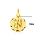 18K HOROSCOPO ORO AMARILLO CAPRICORNIO 13 MM 18K HOROSCOPO ORO AMARILLO CAPRICORNIO 13 MM