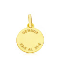 18K HOROSCOPO ORO AMARILLO GEMINIS 13 MM 18K HOROSCOPO ORO AMARILLO GEMINIS 13 MM