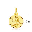 18K HOROSCOPO ORO AMARILLO VIRGO 13 MM 18K HOROSCOPO ORO AMARILLO VIRGO 13 MM