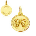 18K HOROSCOPO ORO AMARILLO ARIES 20 MM 18K HOROSCOPO ORO AMARILLO ARIES 20 MM