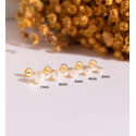 18K PENDIENTES ORO AMARILLO PERLA CON 4 GARRAS. MEDIDA: 6 MM. CIERRE TUERCA 18K PENDIENTES ORO AMARILLO PERLA CON 4 GARRAS. MEDIDA: 6 MM. CIERRE TUERCA