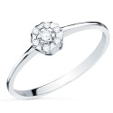 18K SORTIJA ORO BLANCO CON DIAMANTES LABORATORIO CUAJO 5X5 MM 0.127 QTS.VS2-G 18K SORTIJA ORO BLANCO CON DIAMANTES LABORATORIO CUAJO 5X5 MM 0.127 QTS.VS2-G