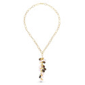 18K GARGANTILLA ORO AMARILLO PIEDRAS COLOR 18K GARGANTILLA ORO AMARILLO PIEDRAS COLOR