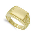 18K SELLO ORO AMARILLO CABALLERO MACIZO RECTANGULAR. ZONA GRABADO: 12MM 18K SELLO ORO AMARILLO CABALLERO MACIZO RECTANGULAR. ZONA GRABADO: 12MM