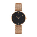 RELOJ DANIEL WELLINGTON MUJER ROSA Y NEGRO RELOJ DANIEL WELLINGTON MUJER ROSA Y NEGRO