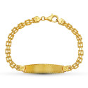18K PULSERA ESCLAVA ORO AMARILLO PANTER 19CM