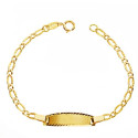 18K ESCLAVA ORO AMARILLO CARTIER. LARGO: 13,5 CM  ANCHO:  2.5 MM