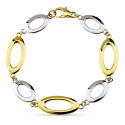 9K PULSERA ORO AMARILLO HUECA 19CM