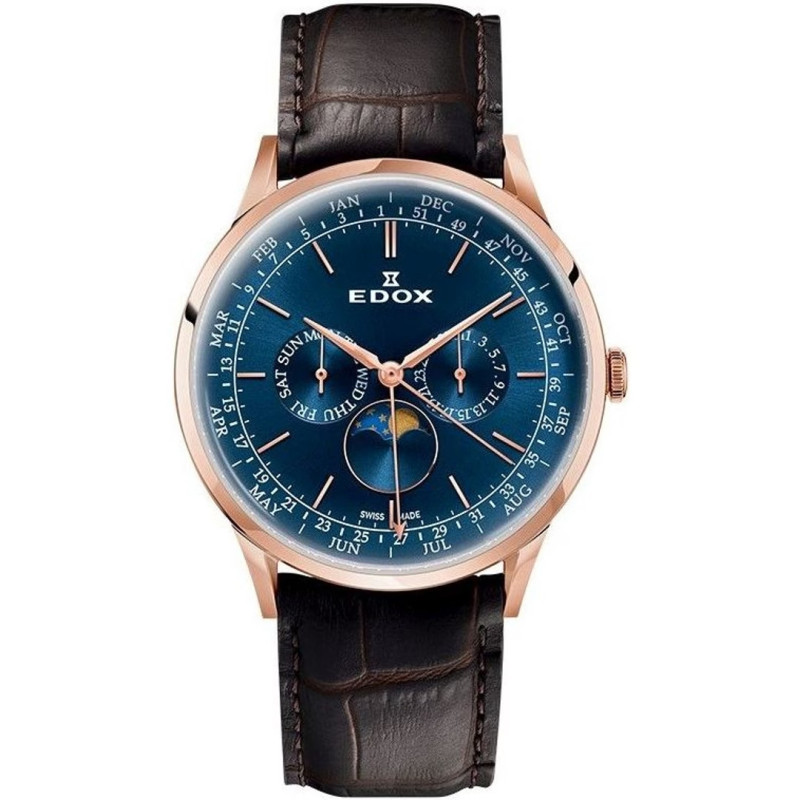 RELOJ EDOX HOMBRE LES VAUBERTS 40101 37RC BUIR