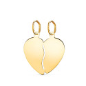 18K COLGANTE ORO AMARILLO CORAZON PARTIDO EN BRILLO. MEDIDA: 17 X 15 MM 18K COLGANTE ORO AMARILLO CORAZON PARTIDO EN BRILLO. MEDIDA: 17 X 15 MM