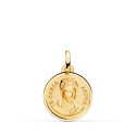 18K MEDALLA ORO AMARILLO SAN CARLO ACUTIS BISEL 16 MM. 18K MEDALLA ORO AMARILLO SAN CARLO ACUTIS BISEL 16 MM.