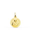 18K MEDALLA ORO AMARILLO SAINT BENOIT 14 MM 18K MEDALLA ORO AMARILLO SAINT BENOIT 14 MM