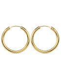 18K AROS ORO AMARILLO REDONDOS LISOS LIGEROS 20X2 MM 18K AROS ORO AMARILLO REDONDOS LISOS LIGEROS 20X2 MM