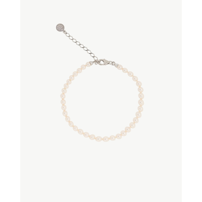 PULSERA PERLAS MAJORICA 4MM